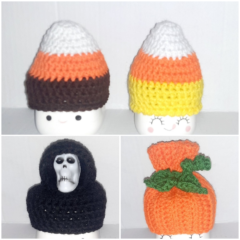 Handmade Halloween marshmallow mug hats (NEW)
